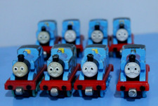 Thomas Friends Tank Engine Diecast Take n Play Along Train Lot x8 Poor Condition