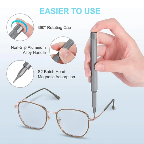 25-in-1 Small Precision Screwdriver Set Professional Magnetic Mini Repair Tool - Picture 3 of 13