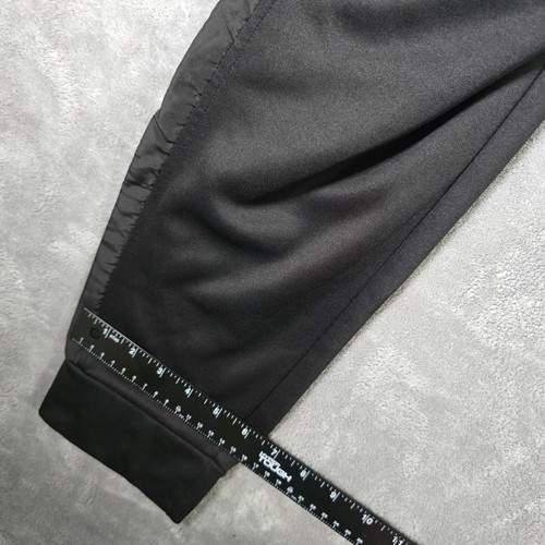 Asics Track Pants Joggers Training Workout Black Blue Accents Mens Large - Picture 7 of 9