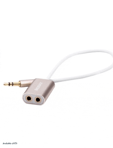 Remax 3.5mm Share Jack Cable RL-20S Black - Picture 6 of 7