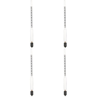  4 Pack Hydrometer Feuchtigkeit Aräometer Alkohol Spezifisches Gewicht