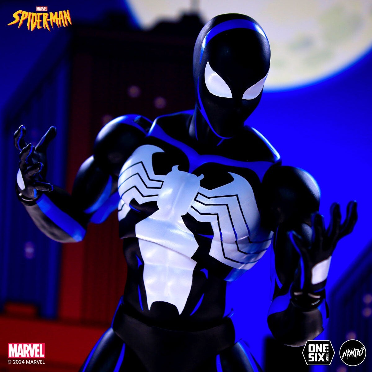 Mondo Spider-Man The Animated Series Symbiote 1/6 Scale Figure LE