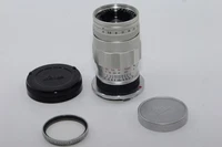 Leica (3) Elements Elmar-M 90mm f4 telephoto Lens. Leica M3, Leica M2. UVa. Caps