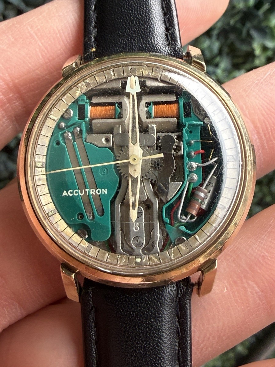 1964 Bulova Accutron M4 Spaceview Cal. 214 Tuning Fork 35mm Watch