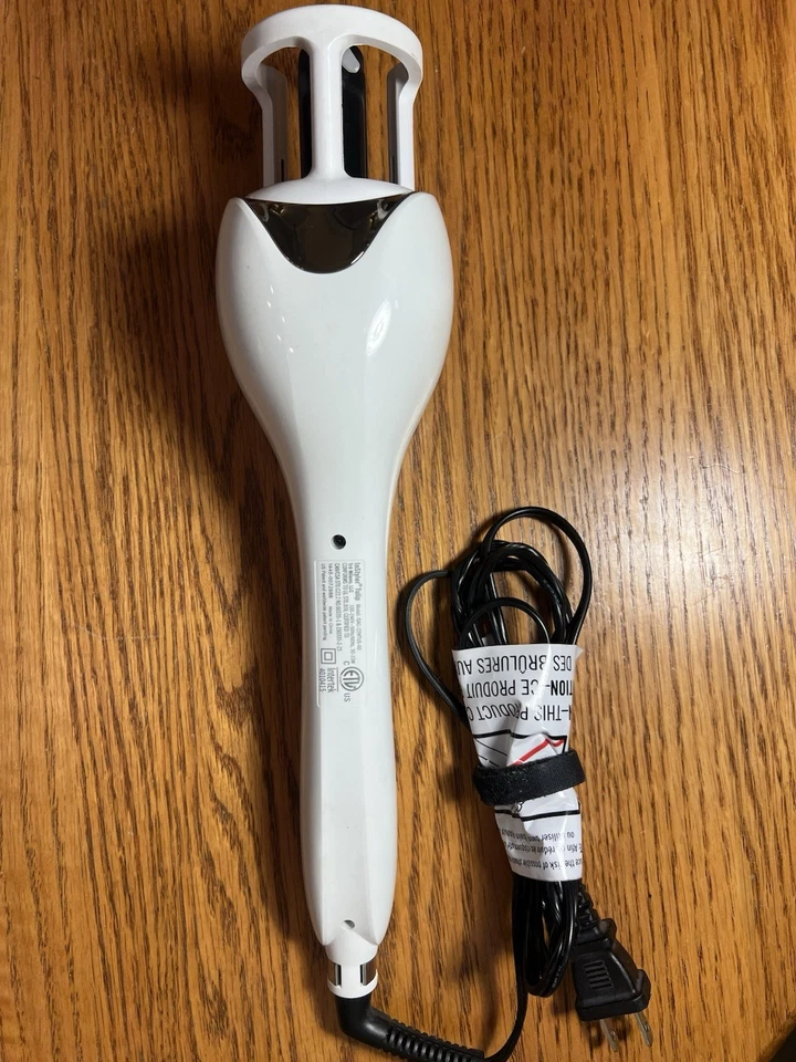 Ferro de ondulação automático InStyler TULIP 3/4", barril de cerâmica multi calor - TESTADO! - Imagem 2 de 4