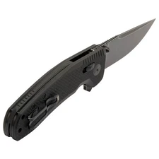SOG Knife TAC-XR 12-38-07-41 Black CRYO D2 Steel Blackout G-10 Pocket Knives
