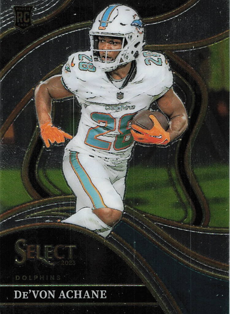 De'Von Achane - 2023 Panini Select - #274 - Dolphins (RC)