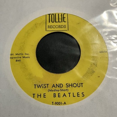 The Beatles - Twist and Shout 7'' Record 45 RPM Tollie Label Rock