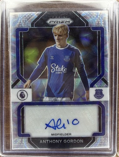2022-23 Panini Prizm Premier League Choice #S-AGO Anthony Gordon Auto England Uk