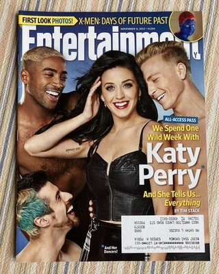 Entertainment Weekly #1284 Katy Perry X-Men Days of Future Past November 8, 2013