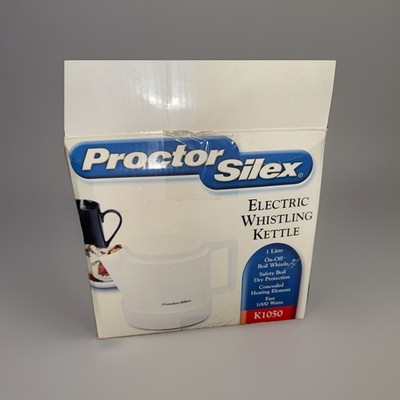 その他家電 Proctor Silex K1050 Electric Kettle Proctor Silex K1050 Electric Whistling Kettle Teapot 1 liter