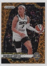 2024 Panini Prizm WNBA Orange Velocity Prizm Chennedy Carter #66 0nr3