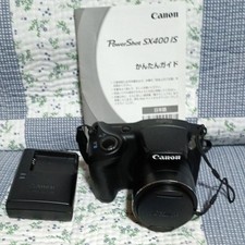 Canon PowerShot SX400 IS Digital Camera with Battery, 4GB SD Card & Charger From