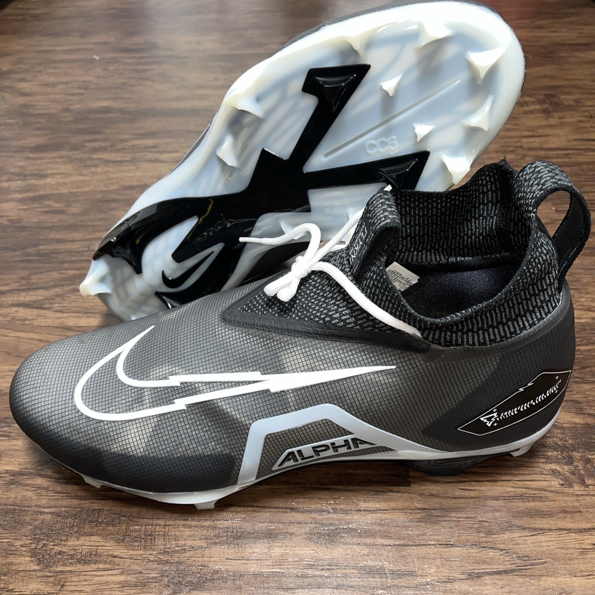 NIKE ALPHA MENACE ELITE 3 アメフト　スパイク　26.5 Nike Alpha Menace ELITE 3 Mid 3/4 Mens Football Cleats- CT6648