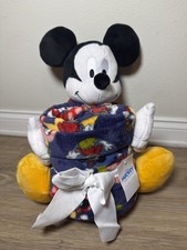 Disney Blanket  Plush Disney Mickey Mouse The Big One Throw