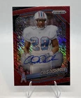 2025 Panini Prizm Football Red Shimmer Cris Dishman #229