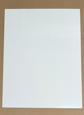 3mm Gloss White Solid PVC Sheet - Various Sizes Available