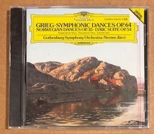 Grieg-Symphonic Dances Op.64/Norwegian Dances Op .35/Lyric Suite Op. 54 CD - NEW