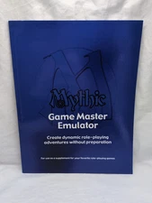 Mythic Game Master Emulator RPG Supplement Book