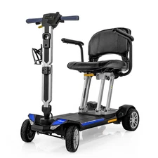 Golden GB120 Buzzaround CarryOn 4-Wheel Lightweight Travel Mobility Scooter