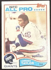 Top 10 Lawrence Taylor Football Cards 32