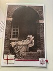 St.Therese “The Little Flower” On Sick Bed ~Holy Card W/Relic — photo 2