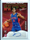 JALEN DUREN (RC) AUTO🔥2022-23 Panini NBA Hoops REFRACTOR🏀 Pistons 💎GRADE ME🤩