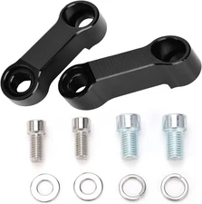Tbest Motorcycle Mirror Mount Riser Extender Adapter,10mm 8mm popular 