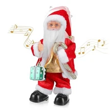 Christmas Twerking Santa Claus, Shaking Walking Santa Claus with Music Singing 