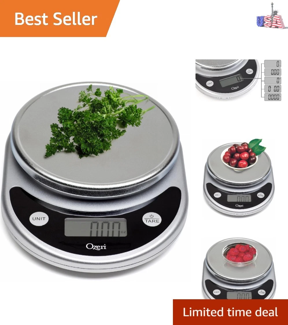 Pronto Digital Multifunction Kitchen and Food Scale with Variable Graduation ...