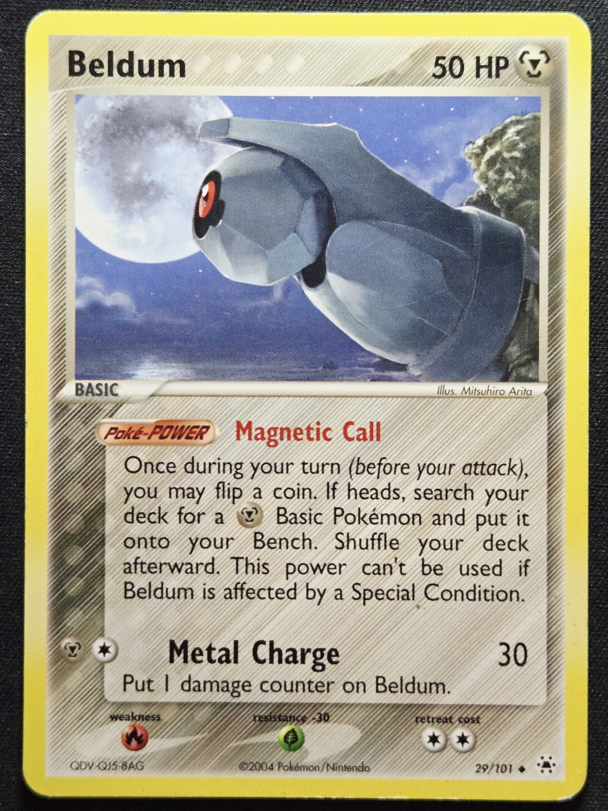 Beldum 29/101 Hidden Legends 2004 - Pokémon TCG
