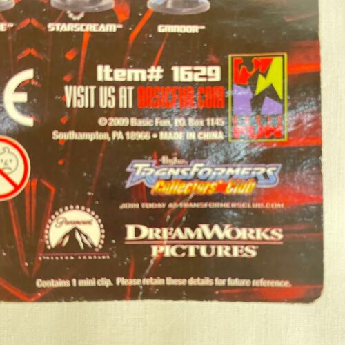 Transformers Collectors Club Revenge of The Fallen Grindor 2009 Mini Clip - RARE - Picture 3 of 9