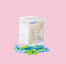 Sterile Lancets for Lancing Device | 100 or 400 | Blood Glucose Testing