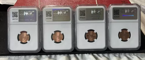 2023 EXTRA V LINCOLN CENT $250 EACH - NGC MS65 RED VERY  RARE * (4) AVAILABLE!
