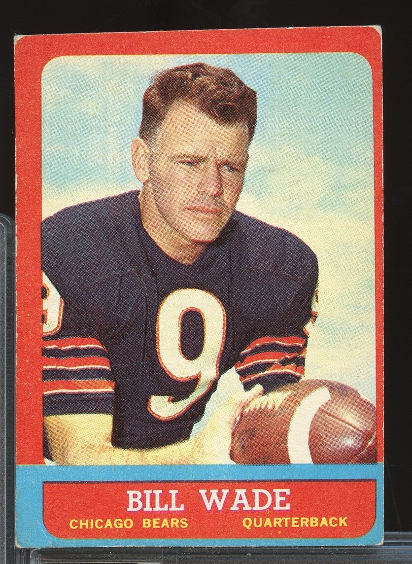 1963 Topps Football #61 Bill Wade