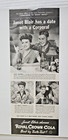 ROYAL CROWN COLA Ad 1943 Janet Blair WWII Soda Pop Hollywood Canteen — photo 3
