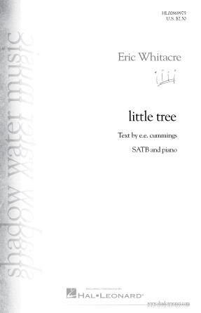 Little Tree Choral Sheet Music for SATB Voices