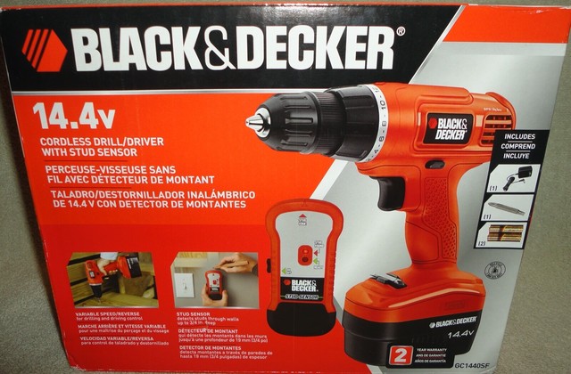 Black Decker Gc1440sf 14 4v 3 4 Cordless Drill Driver For Sale Online Ebay