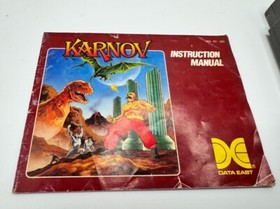 Karnov Nintendo NES Authentic Game with Manual and Sleeve - Tested