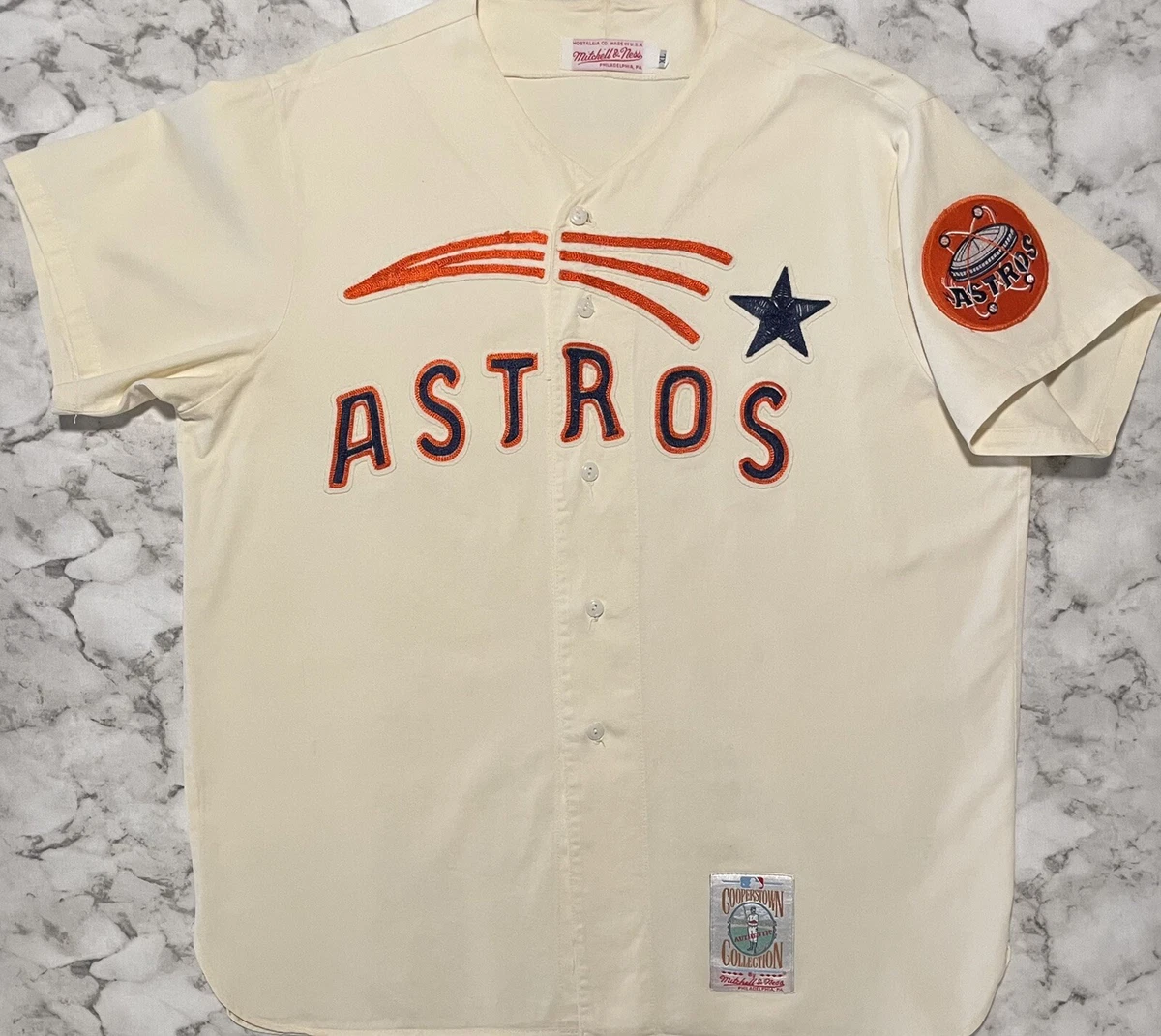 Authentic Vintage Mitchell & Ness Houston Astros Baseball Jersey