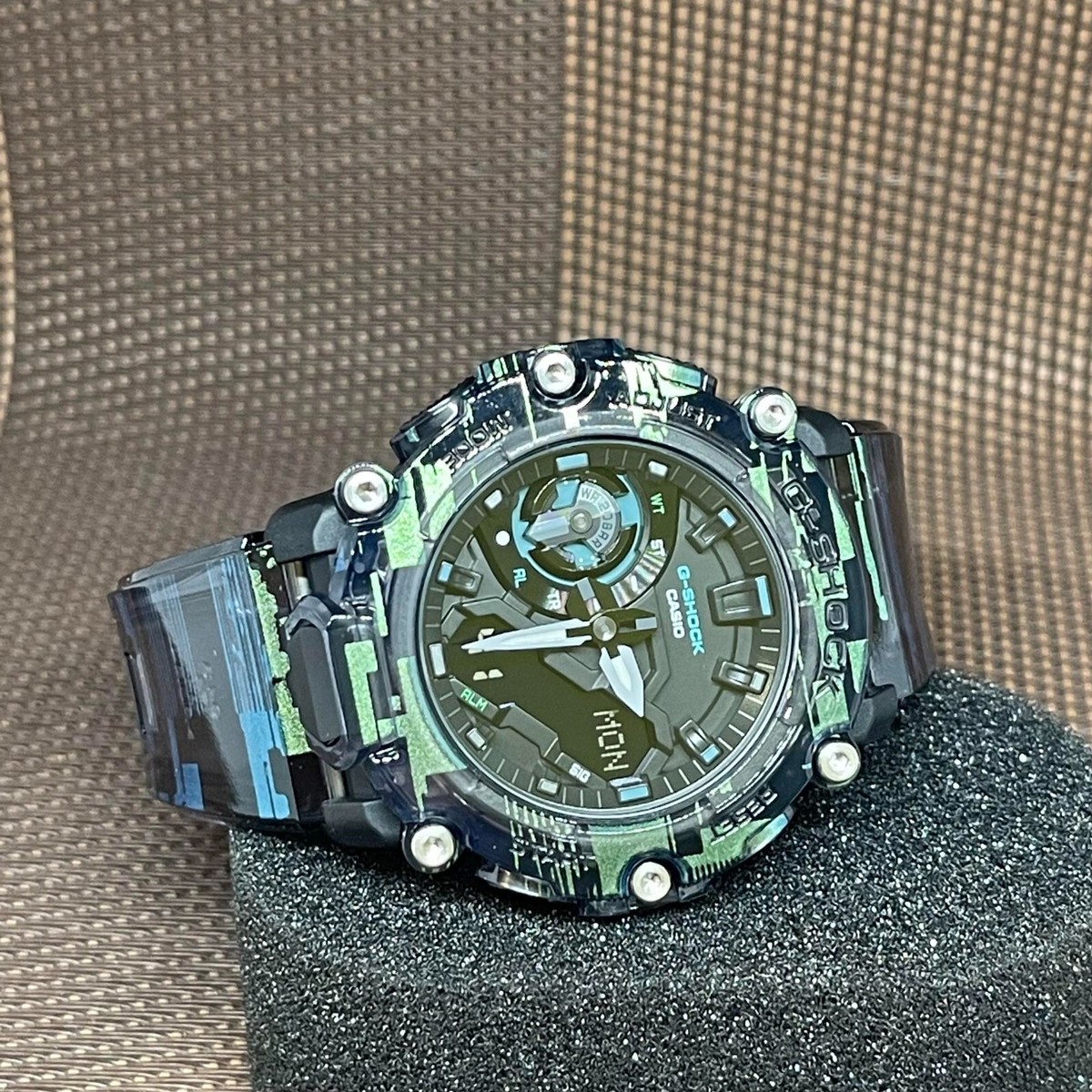 Casio G-Shock GA-2200NN-1A Iridescent Color Translucent Band Men's