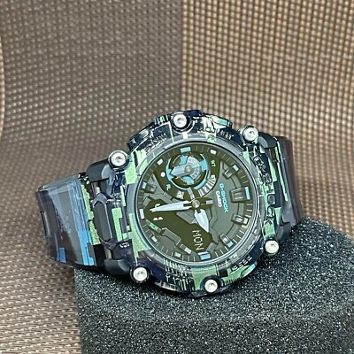 Casio G-Shock GA-2200NN-1A Iridescent Color Translucent Band