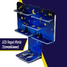 Półka LED Akrylowe akcesoria do figurek tonie i motywu toniebox gwiaździste niebo