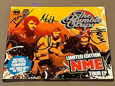 The Rumble Strips NME Tour EP CD (2009) Signed Rare Limited Edition (1,500 Made)