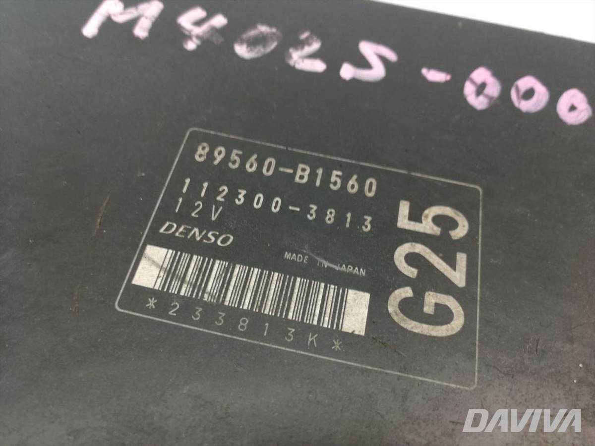 2008 Toyota BB 1.3 Petrol Engine Control Module Unit 89560