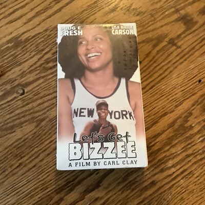 Let's Get Bizzee VHS Doug E. Fresh Rare OOP New Sealed