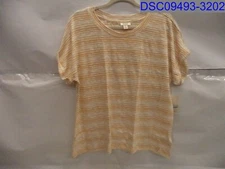 A.N.A. Women's Multicolor T-Shirt, Size=XL, Armpit to Armpit=23", Length=25"