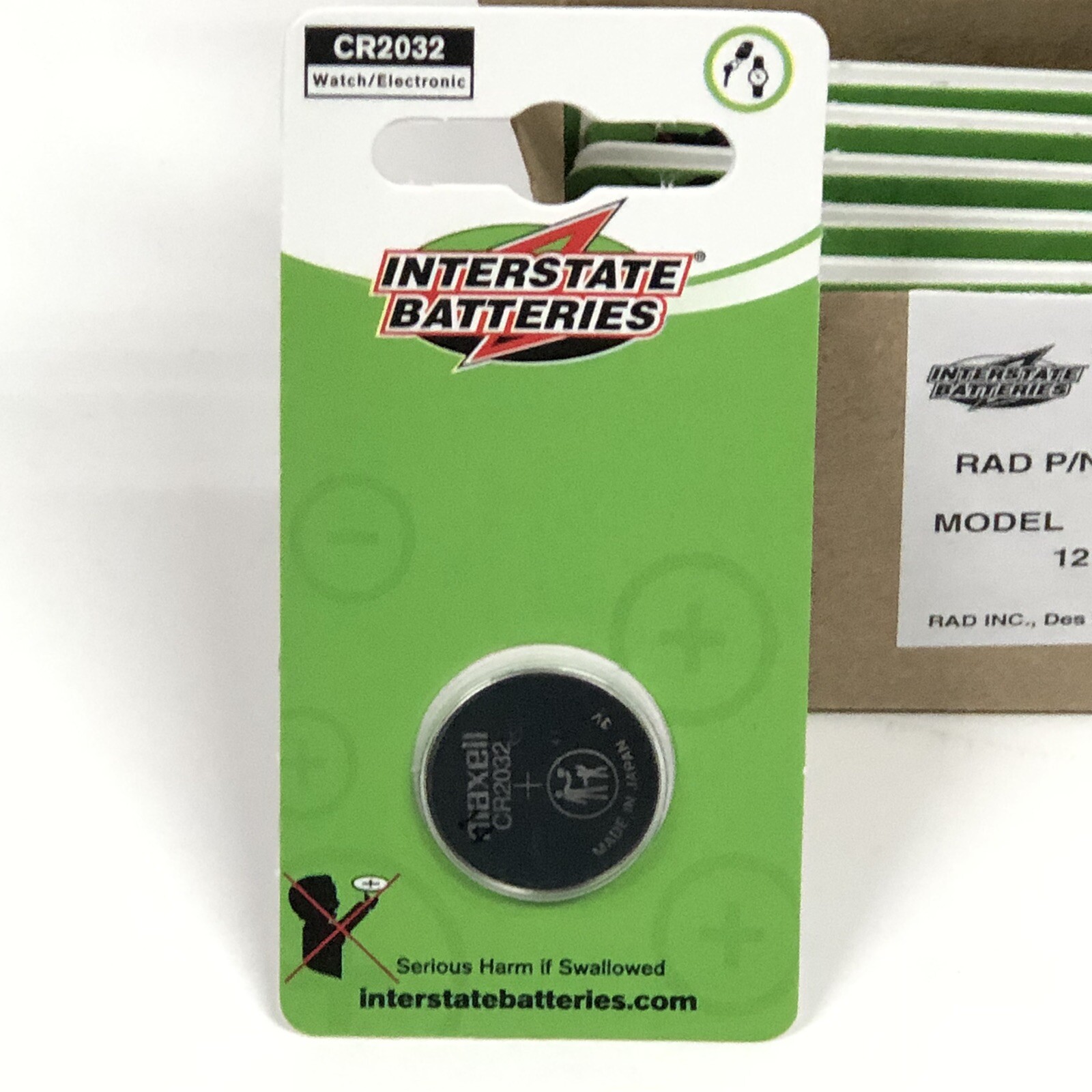 LIT0155 Interstate Batteries Cr2032 3-volt Lithium Battery  