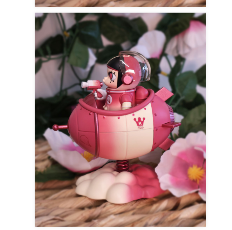 Pop Mart Mega Space Molly 100% Blooming Mugunghwa Korea Exclusive
