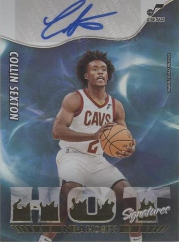 2022-23 NBA Hoops Hot Signatures Collin Sexton Autograph HS-CSX